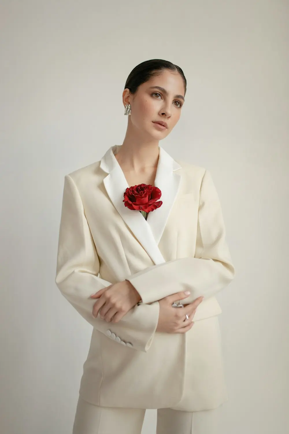 Colette Sculpted Wool Blazer — Tailoring, Sévigné Collection XII